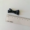 Hand-printed black and white polka dot tassel bow phone case accessories, clothing, hat, shoe flower accessories, children's clothing, shoe flower accessories Item Picture